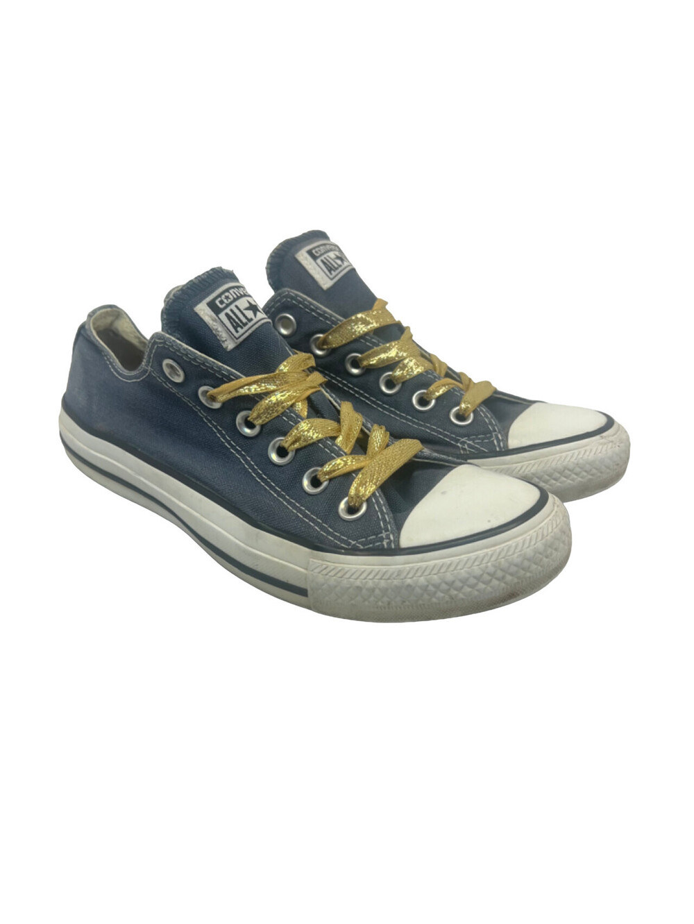 Converse Women's Low-Top Chuck Taylor All-Star Ox Casual Shoes Navy Size 8M